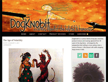 Tablet Screenshot of dogknobit.com